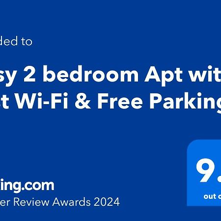 Luxury 2 Bed Apt With Free Wi-Fi & Parking مانشستر المظهر الخارجي الصورة