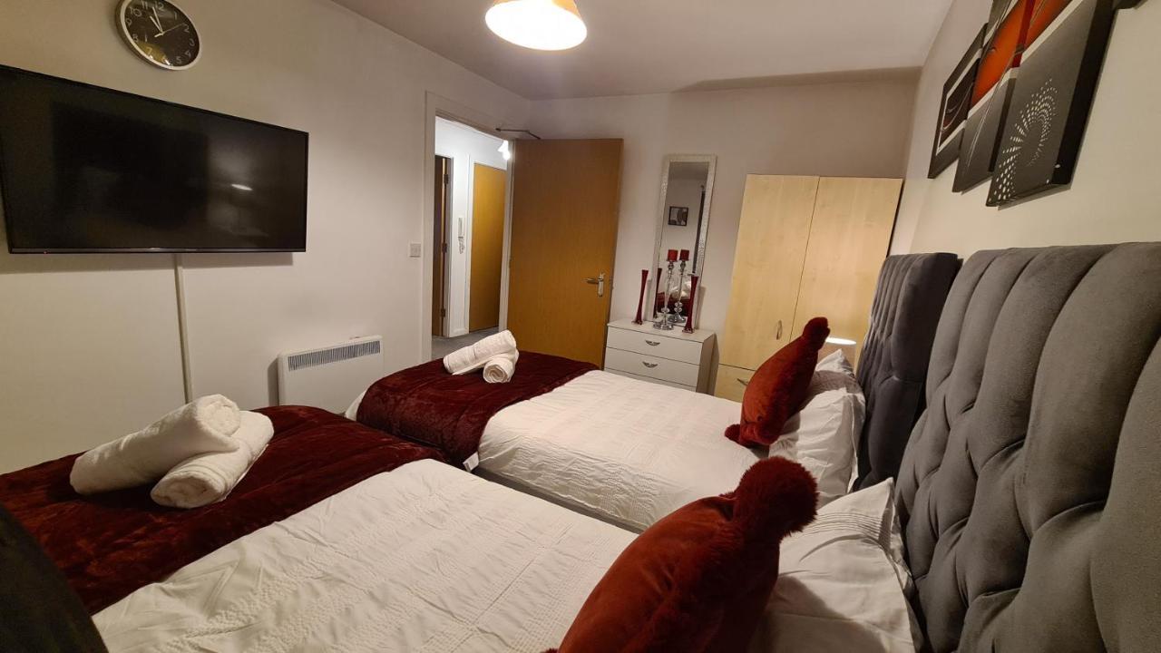 Luxury 2 Bed Apt With Free Wi-Fi & Parking مانشستر المظهر الخارجي الصورة